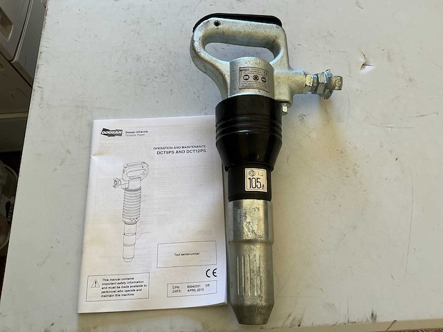Doosan dct9ps pneumatische breekhamer - afbeelding 1 van  1