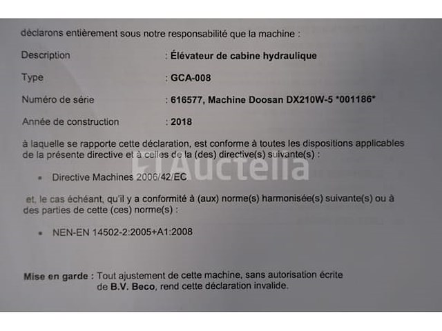 Doosan dx210w-5 wielgraafmachine - afbeelding 44 van  51
