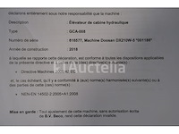 Doosan dx210w-5 wielgraafmachine - afbeelding 44 van  51