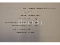 Doosan dx210w-5 wielgraafmachine - afbeelding 36 van  58