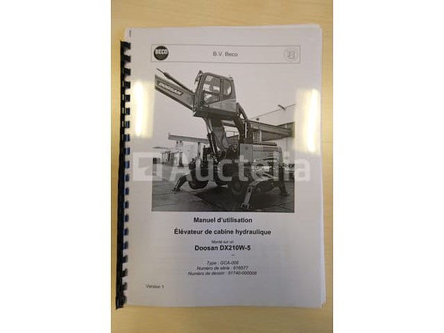 Doosan dx210w-5 wielgraafmachine - afbeelding 49 van  58