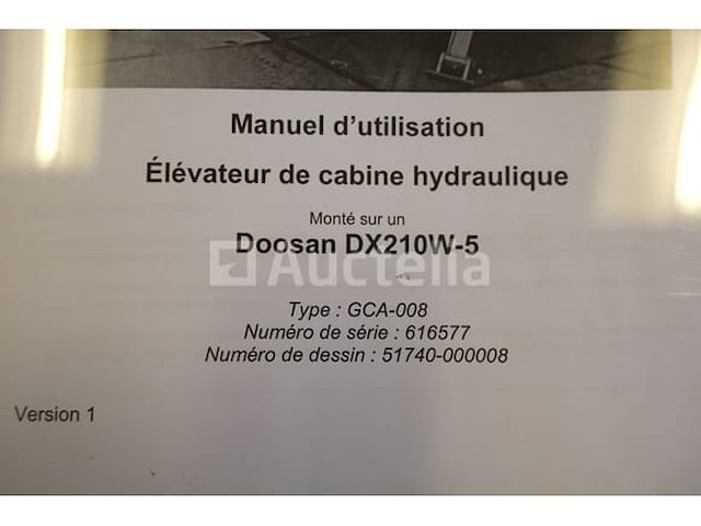 Doosan dx210w-5 wielgraafmachine - afbeelding 50 van  58