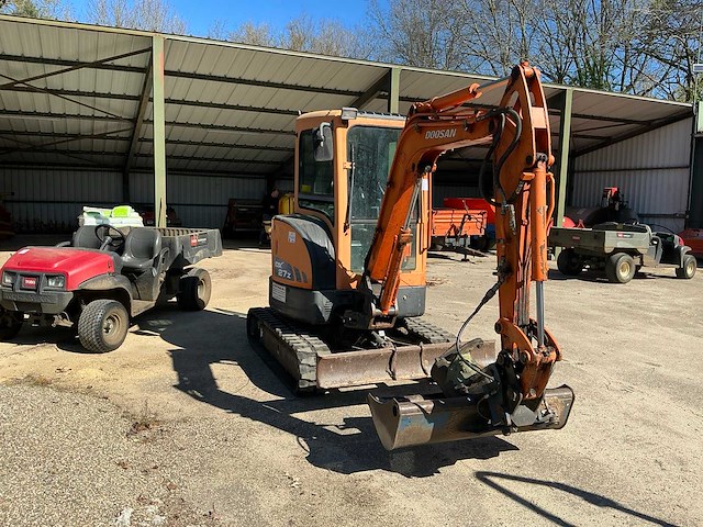 Doosan dx27z minigraafmachine - afbeelding 8 van  8