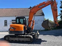 Doosan dx85r doosan dx85r rupsgraafmachine – rupsgraafmachine – 4.896,5 h – bak + blad - afbeelding 9 van  14
