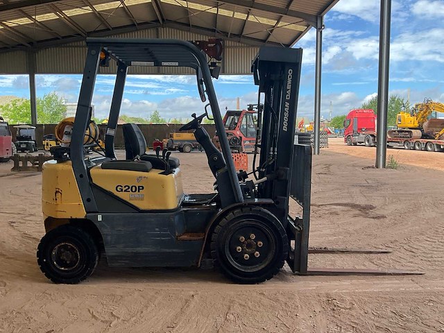 Doosan g20p-3 vorkheftruck - afbeelding 10 van  15
