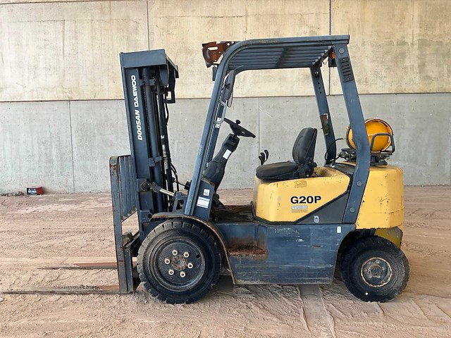 Doosan g20p-3 vorkheftruck - afbeelding 8 van  9