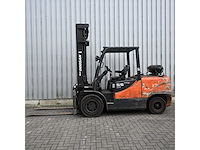 Doosan g55c-5 lpg heftruck - afbeelding 1 van  9