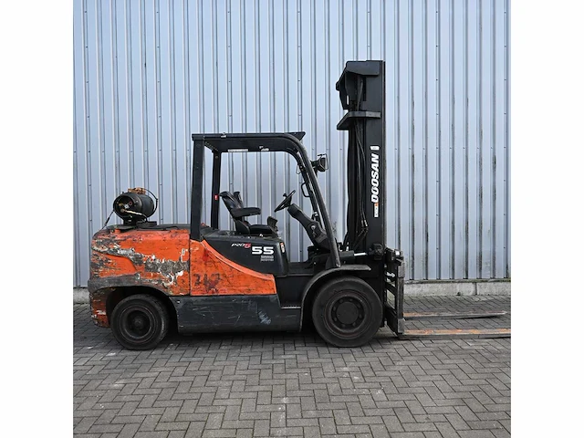 Doosan g55c-5 lpg vorkheftruck - afbeelding 7 van  16