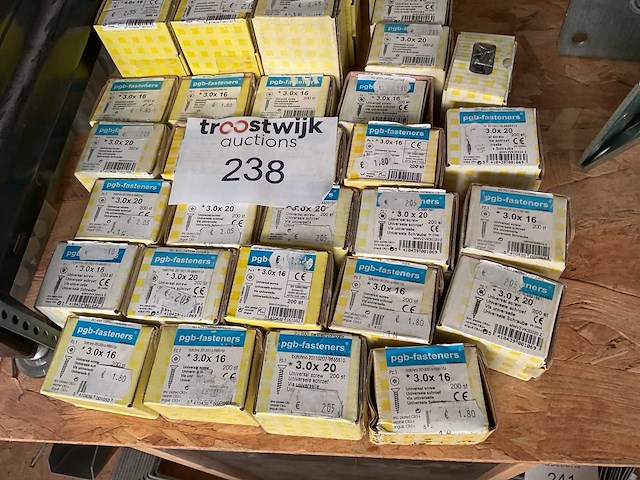 Doosjes hout schroeven - afbeelding 2 van  5