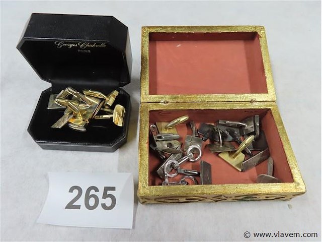 Doosjes manchetteknopen - afbeelding 1 van  4