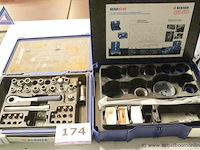 Doppenlot in koffer - berner - plus klopboren - afbeelding 1 van  3