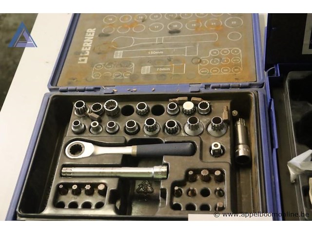 Doppenlot in koffer - berner - plus klopboren - afbeelding 2 van  3