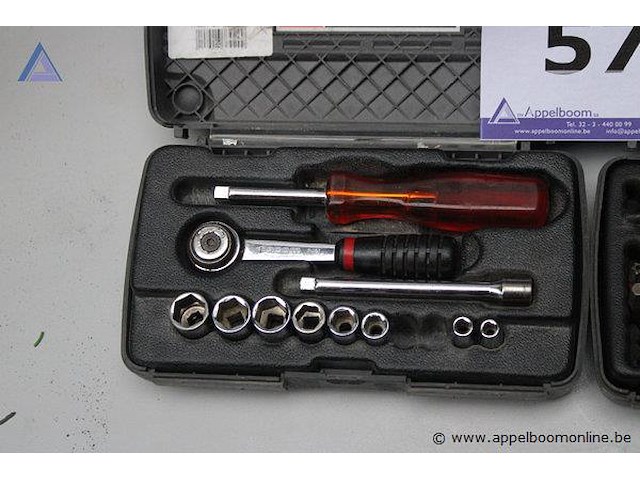 Doppenset (12-delig) - facom - diverse maten - afbeelding 2 van  2