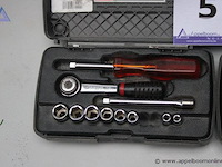 Doppenset (12-delig) - facom - diverse maten - afbeelding 2 van  2