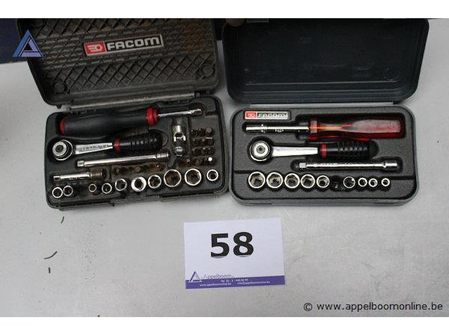 Doppenset (20-delig) - facom doppenset (14-delig) - facom - afbeelding 1 van  3