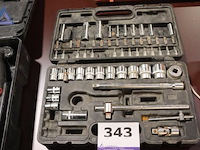 Doppenset incompleet - in koffer - afbeelding 1 van  1