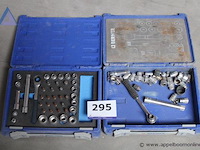 Dopsleutelset - berner - diverse maten toebehoren - verlengstukken, ratel - afbeelding 1 van  1