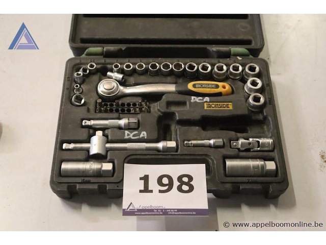 Dopsleutelset - ironside - diverse maten - afbeelding 1 van  3