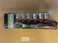 Dopsleutelset 10 mm (3/8") 8 - 19 mm 7-dlg. - afbeelding 3 van  3