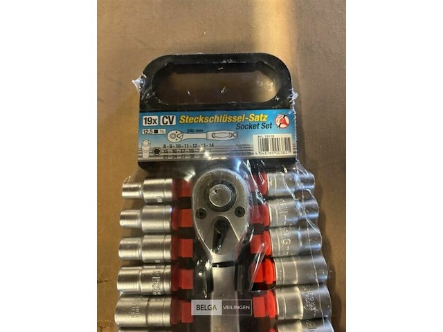 Dopsleutelset 12,5 mm (1/2") 8 - 32 mm 19-dlg. - afbeelding 3 van  4