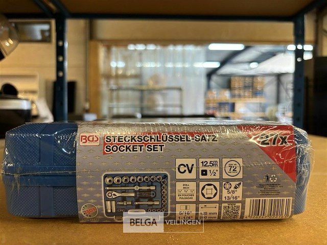 Dopsleutelset 12,5 mm (1/2") inches 27-dlg. - afbeelding 3 van  3