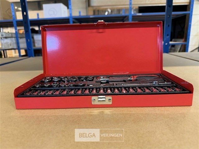 Dopsleutelset 1/4" ragnor - afbeelding 2 van  3