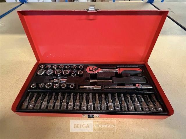 Dopsleutelset 1/4" ragnor - afbeelding 3 van  3