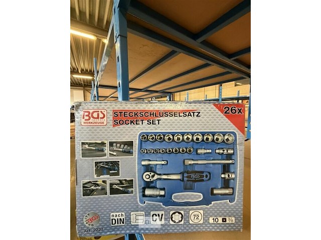 Dopsleutelset golfprofiel - afbeelding 1 van  1