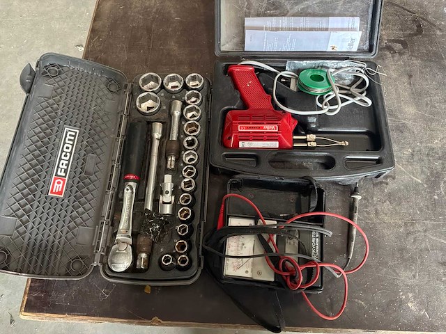 Dopsleutelset, handtassen - afbeelding 1 van  4