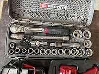 Dopsleutelset, handtassen - afbeelding 2 van  4