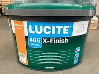 Dörken lucite - x-finish - pot verf 12l ral9003 (24x)