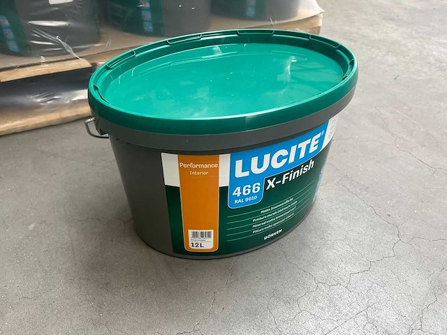 Dörken lucite - x-finish - pot verf 12l ral9010 (24x) - afbeelding 1 van  5