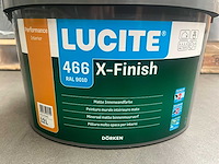 Dörken lucite - x-finish - pot verf 12l ral9010 (24x) - afbeelding 3 van  5