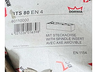 Dorma vloerveersysteem en diverse buismotor - bts 80 - overige aannemersmateriaal (4x) - afbeelding 5 van  5