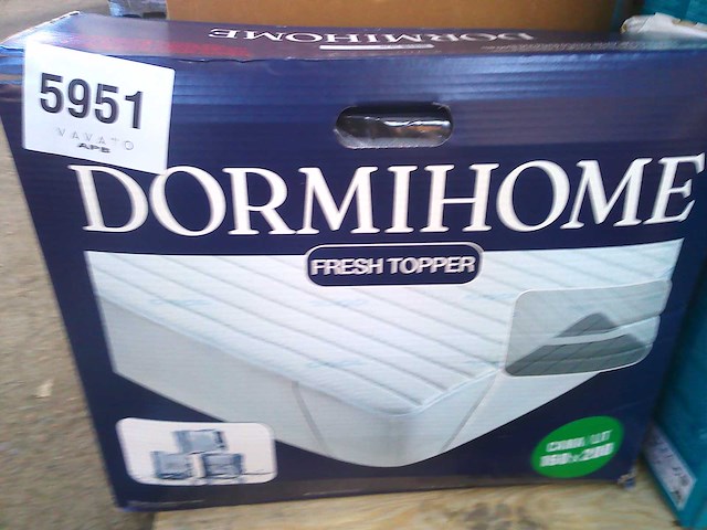 Dormihome cooling topper 160x200cm - afbeelding 1 van  3