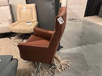 Dorno natura cognac relax zetel - afbeelding 2 van  3