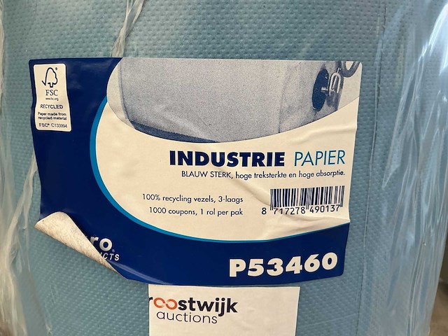 Doseerpomp + rol 3 laags absorptie papier (2x) - afbeelding 4 van  4