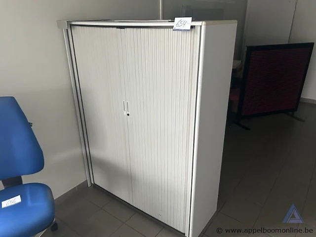 Dossierkast vv jaloeziedeuren afm 160x120cm - afbeelding 2 van  2