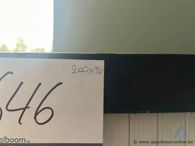 Dossierkast vv jaloeziedeuren afm 200x120cm - afbeelding 1 van  2