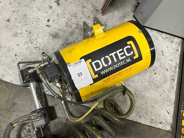 Dotec deg140 pneumatische tilhulp - afbeelding 2 van  5