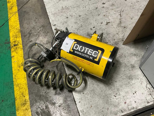 Dotec deg140 pneumatische tilhulp - afbeelding 3 van  5