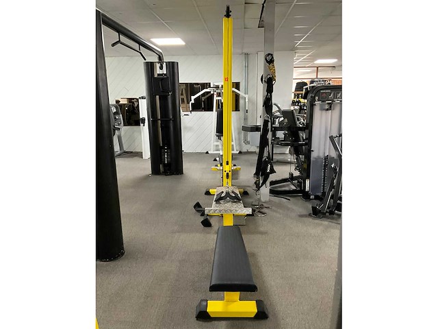 Double row station fitness gym equipment - afbeelding 6 van  11