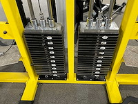 Double row station fitness gym equipment - afbeelding 7 van  11