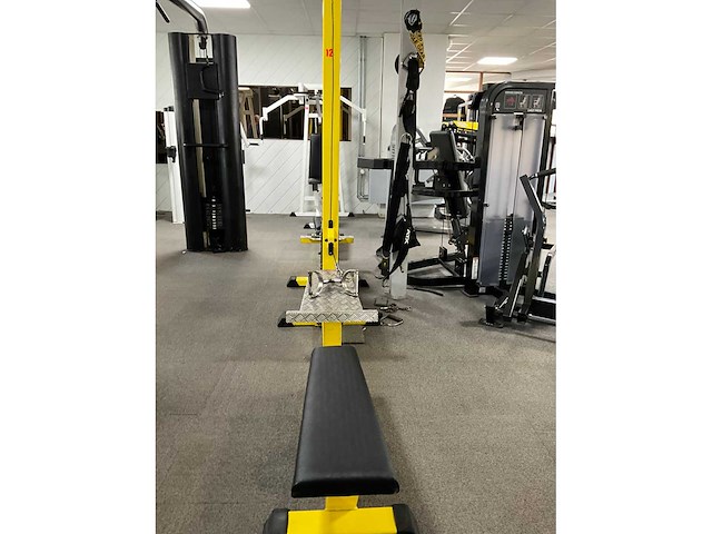 Double row station fitness gym equipment - afbeelding 8 van  11