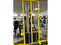 Double row station fitness gym equipment - afbeelding 9 van  11