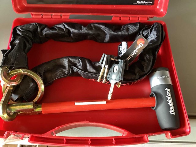 Doublelock anti-diefstalketting 130 cm - afbeelding 1 van  7