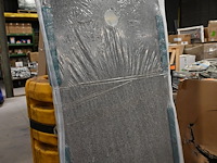 Douchebak 180x80 grijze steen - afbeelding 1 van  3