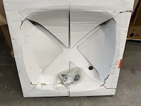 Douchebak 90x90 met stelpoten - afbeelding 1 van  3