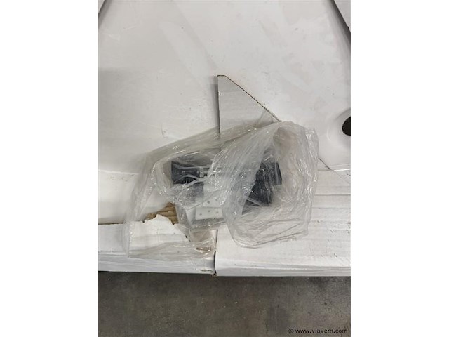 Douchebak 90x90 met stelpoten - afbeelding 2 van  3