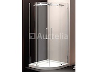 Douchecabine halfrond 90x90 cm - incl. douchebak - afbeelding 1 van  1
